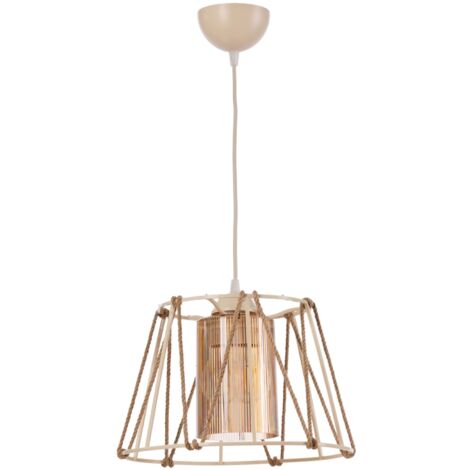 lampada da soffitto onli "selin" piccola crema d30 1xe27