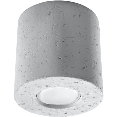 Lampada da soffitto Orbis grigio 10x10x10cm Sollux