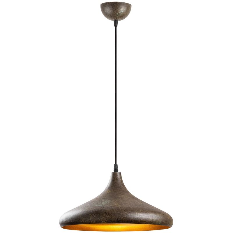 Lampada da soffitto - Oro antico, 35x35x114