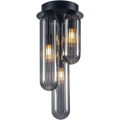 Lampada da soffitto PAX BLACK 3xG9