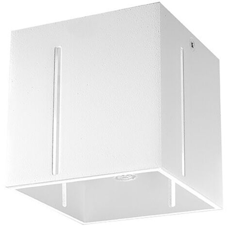 Lampada da soffitto Pixar bianco 10x10x10cm Sollux