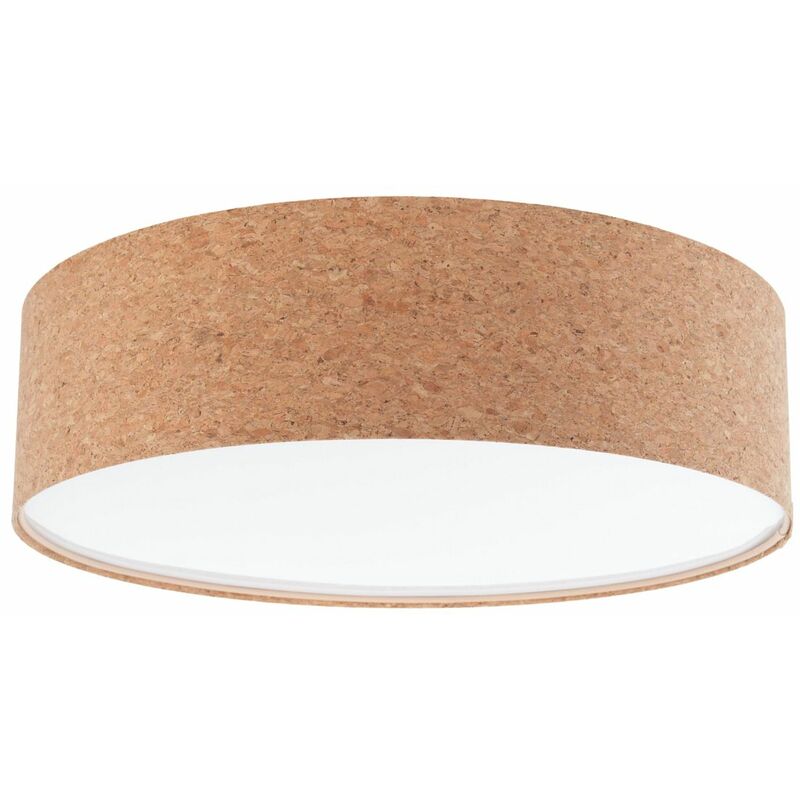 Lampada da soffitto rotonda ø 50 cm Sughero