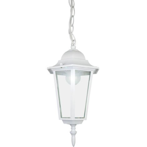 Lampada da soffitto sospesa per esterni Astrid White 7hSevenOn