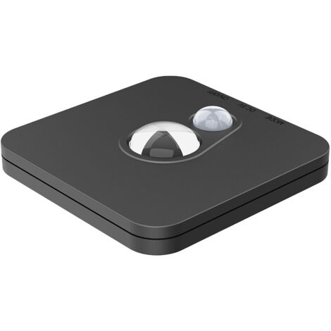 Lampada da soffitto sottopensile Stanley Nero 3CCT 7,57,5 cm