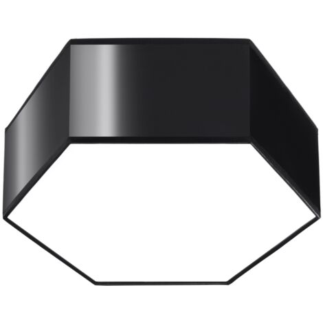 Lampada da soffitto Sunde nero 30.5x11.5x26.5cm Sollux