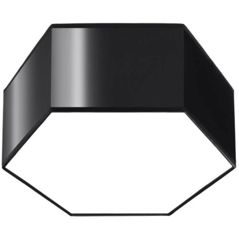 Lampada da soffitto Sunde nero 30.5x13.5x26.5cm Sollux
