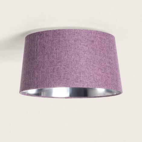 Lampada da Soffitto Tessuto Nelinha  Violetto