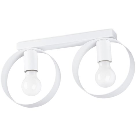 Lampada da soffitto Titran bianco 40x20x5cm Sollux