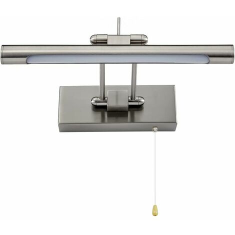 Lampada da specchio da bagno con interruttore, applique da bagno a LED, luce da specchio regolabile IP44 per specchio da trucco, 4000K, 35cm/6w