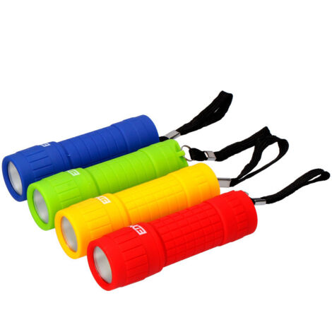 Lampada da tasca a LED "cob" 60lm 3xaaa (comprese le piastre) colori abbinati edm
