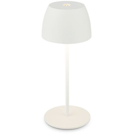 Lampada da tavolo a batteria Lampada da tavolo senza fili Touch RGB+W colorata Luce regolabile in altezza