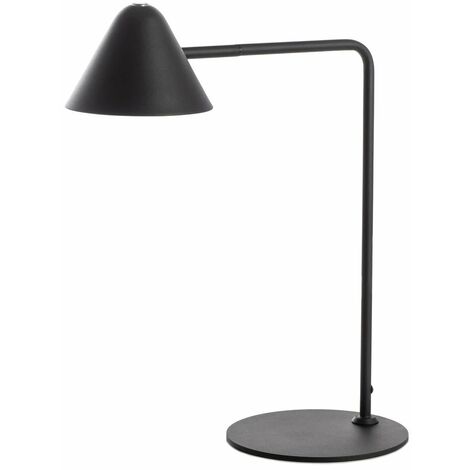 Lampada da Tavolo a LED 20x37,5xH48,5 cm in Metallo e Marmo Antares Nero
