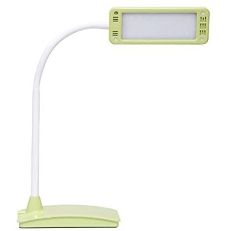 Lampada da tavolo a LED MAULpearly COLour vario, dimmerabile, altezza 36 cm, braccio flessibile, con piedistallo incluso, colore: verde lime