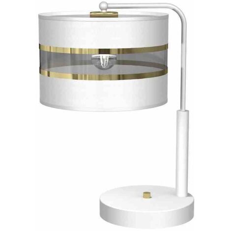 Lampada da tavolo a LED Milagro ULTIMO MLP7354 bianca