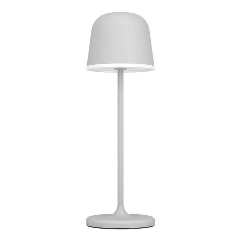 Image of Lampada Da Scrivania Contemporanea Da Esterno Mannera Led Alluminio Grigio - Grigio