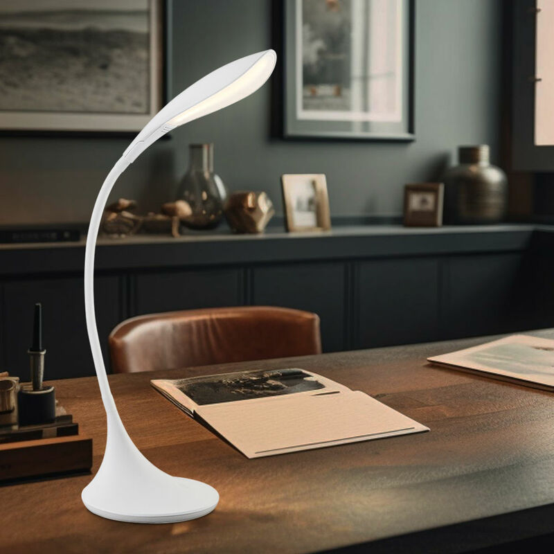 Image of Lampada da tavolo led lampada da tavolo lampada da tavolo dimmerabile touch dimmer cavo usb punto mobile, 280lm 5W 3000K, h 67 cm
