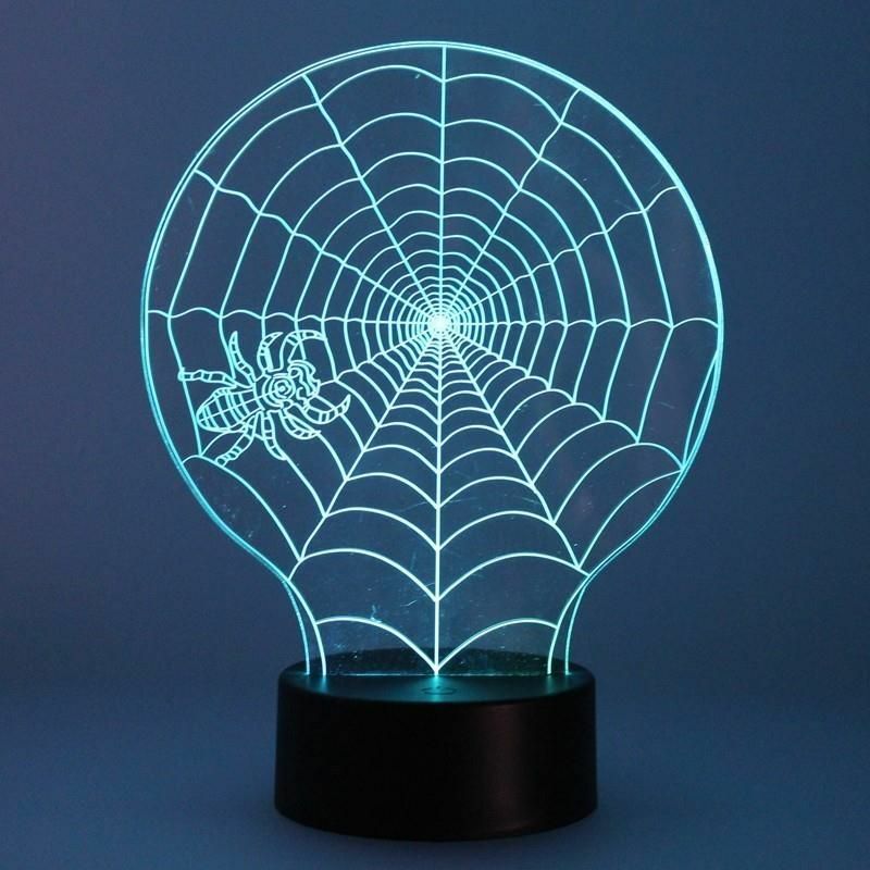 Lampada da tavolo a ragnatela 3D cr 05-789-01-777