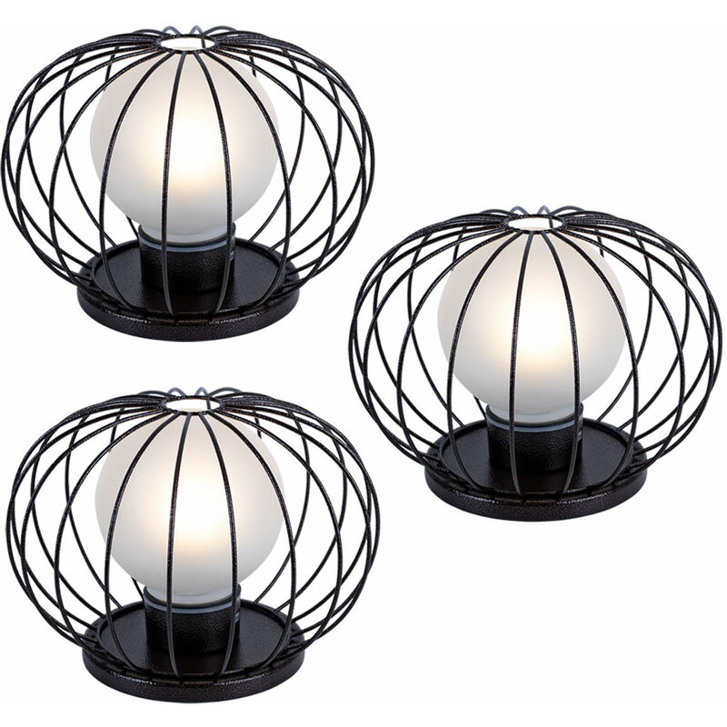 Lampada da tavolo a traliccio luminosa per esterno...