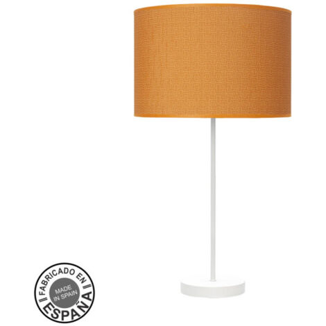 Lampada da tavolo alta 1xE27 Bianco Arancione 63x30x30cm MODA