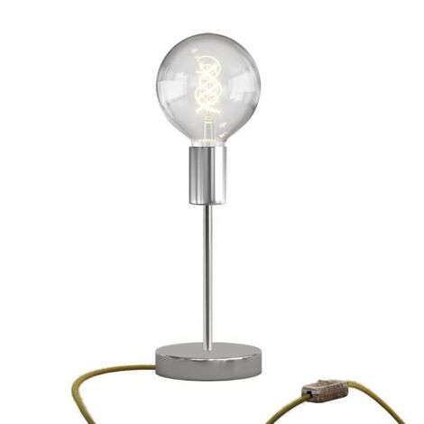 Lampada da tavolo Alzaluce Globo in metallo
