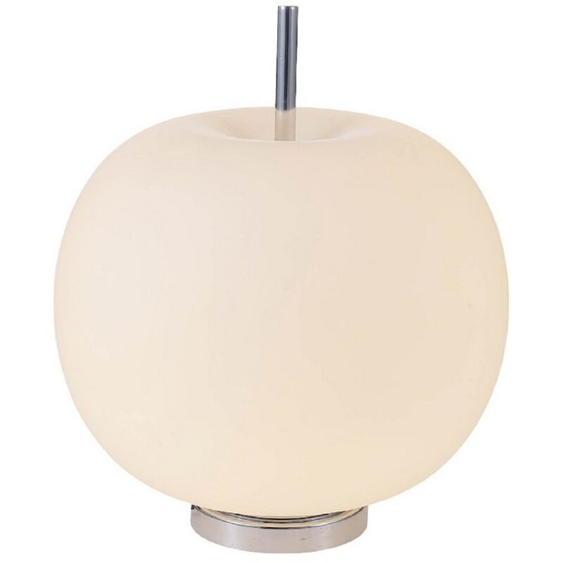 Lampada da Tavolo Apple, Metallo, Vetro, Cromo