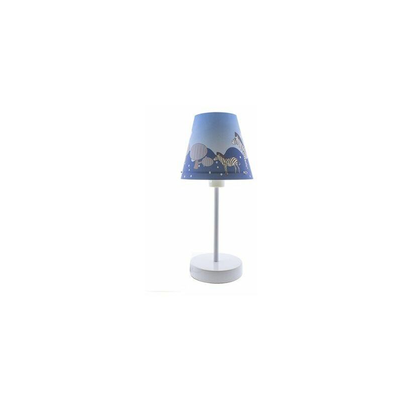 Image of Cristalrecord - Lampada da tavolo Noah blu per bambini