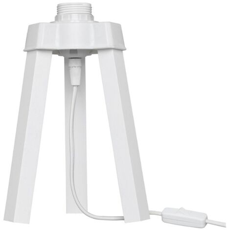 Lampada da tavolo bianca 15.5 x 22.5 cm