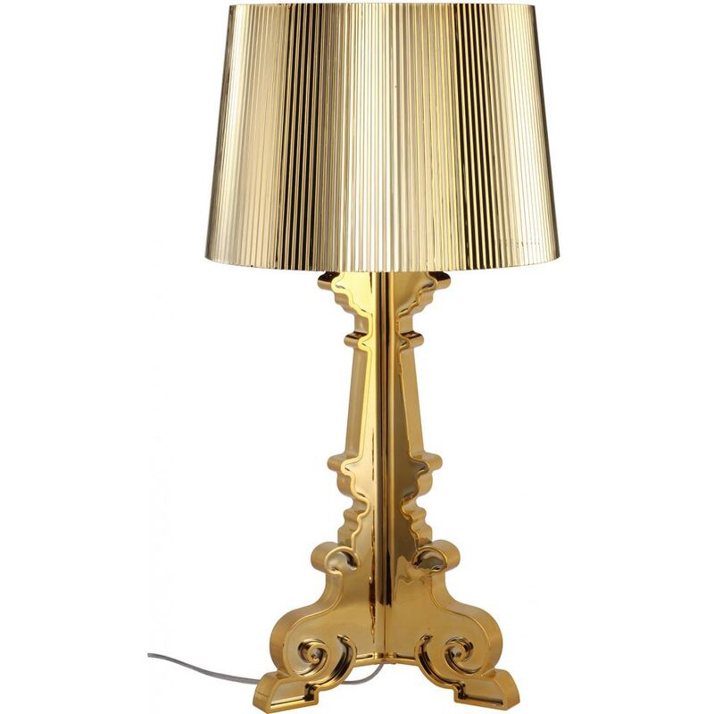Image of Lampada da tavolo Bour - modello metallico Metallo dorato - Acrilico, PPa - Metallo dorato