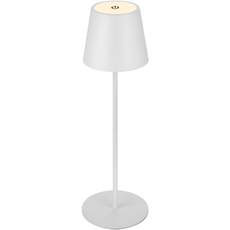 LAMPADA DA TAVOLO BT10003 BATT RICARIC BIANCO- 1,0 pz