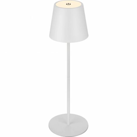 LAMPADA DA TAVOLO BT10003 BATT RICARIC BIANCO