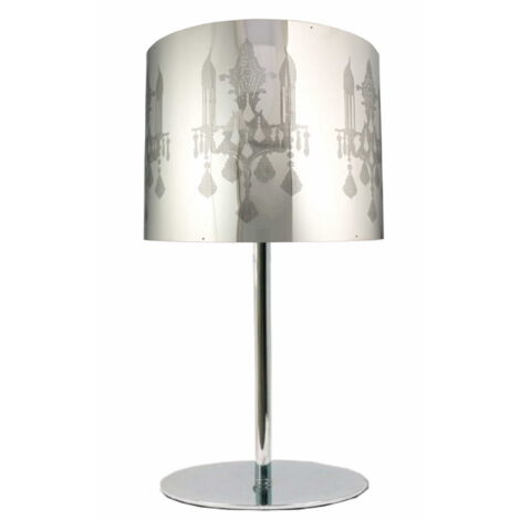 Lampada da tavolo Candellux Arkas 41-18055 cromo E27