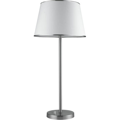 Lampada da tavolo Candellux Ibis 41-00913 argento E14