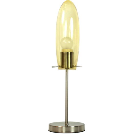 Lampada da tavolo Candellux MELOT 41-10813 cromata E27