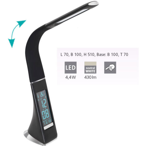 Lampada da tavolo COGNOLI LED 3,2W 5000K 300Lm inclusa dimmerabile