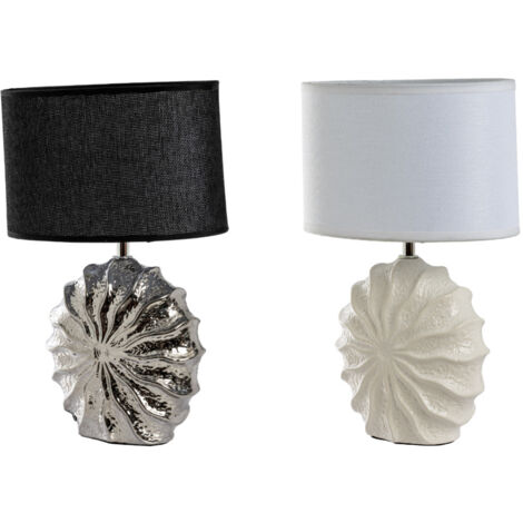 Lampada Da Tavolo Comodino Ricaricabile Accensione On/Off Modello Zante, misuraLampadacoloreNero