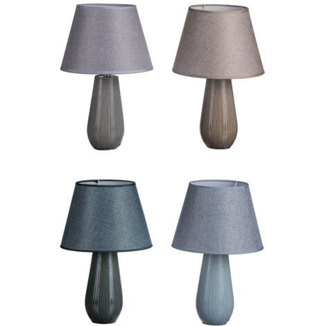 Lampada da tavolo con base in ceramica smoul 25 x 39 cm 4 Colori
