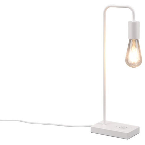Lampada da tavolo con base ricaricabile R59090131 nera