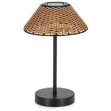 Lampada  da Tavolo con Ricarica Solare Ø20x31 cm in Acciaio Kalyan