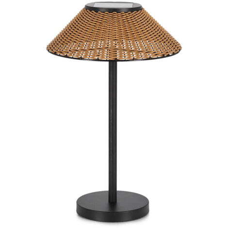 Lampada  da Tavolo con Ricarica Solare Ø30x48 cm in Acciaio Kayan