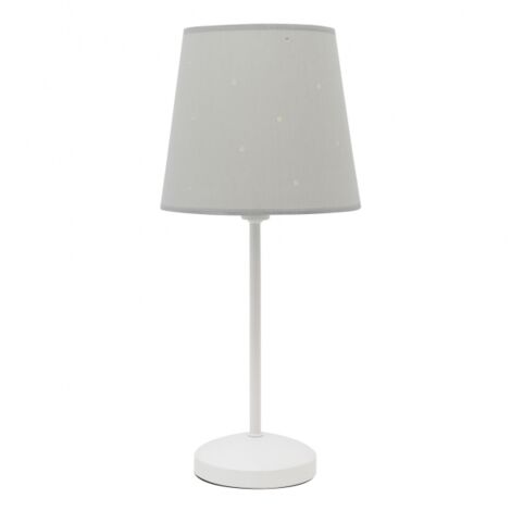 Lampada da tavolo Conscience 1xe14 Grigio de FABRILAMP.