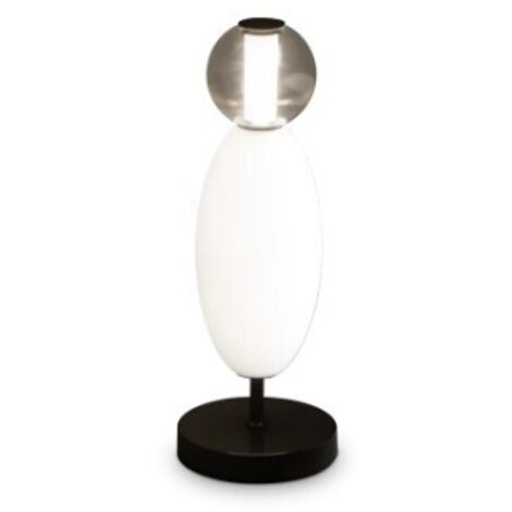 Lampada Da Tavolo Contemporanea Lumiere Metallo Nero Led 18W 3000K Ip20