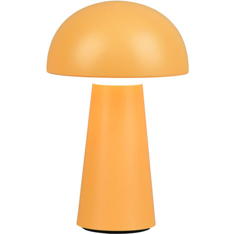 Lampada da Tavolo da Esterno a LED in Plastica Giallo Brillante