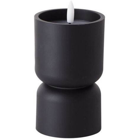 Lampada da tavolo da esterno - BRILLIANT - LOVERE - Forma candela - Plastica - 3 W - Nero