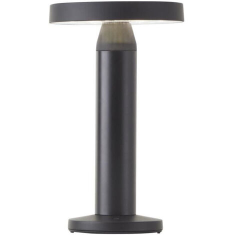 Lampada da tavolo da esterno - BRILLIANT - MAGUA - LED e solare - Metallo e plastica - 5 W - Nero