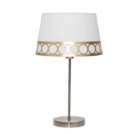 Lampada da tavolo Dalia 1xe14 bianco/oro da FABRILAMP.