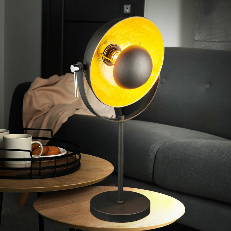 Image of Lampada da tavolo di scrittura stanza di lavoro proiettore bagliore proiettore soffitto lampada oro regolabile