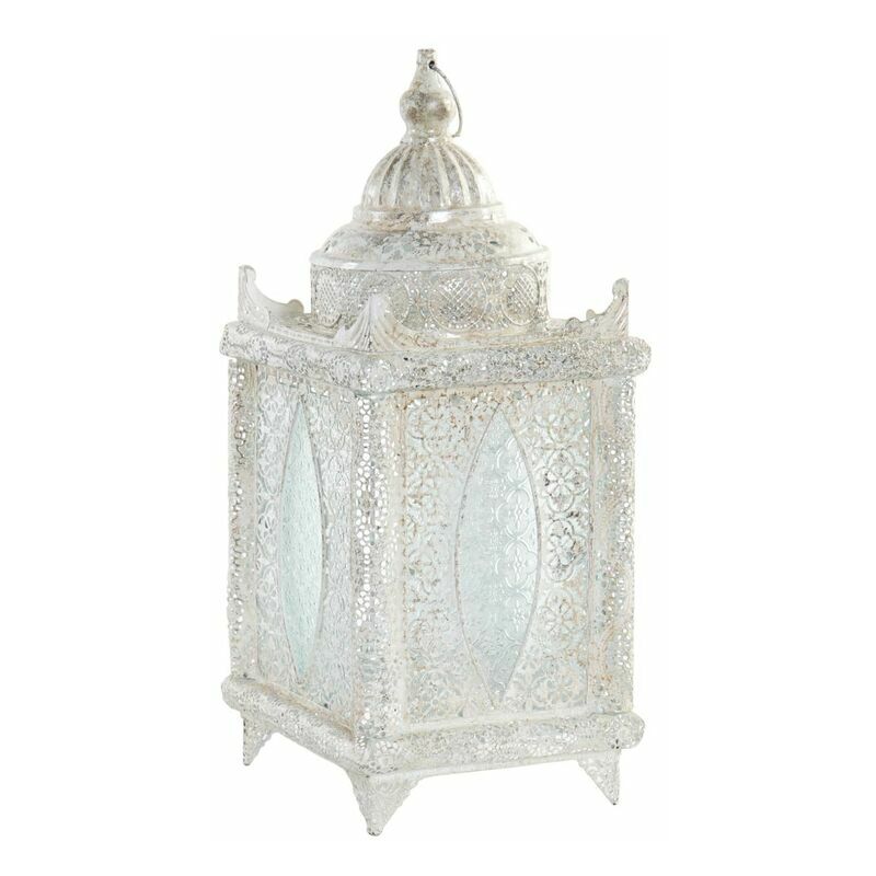 Image of Lampada da tavolo Dkd Home Decor 21,5 x 21,5 x 51 cm Cristallo Dorato Metallo