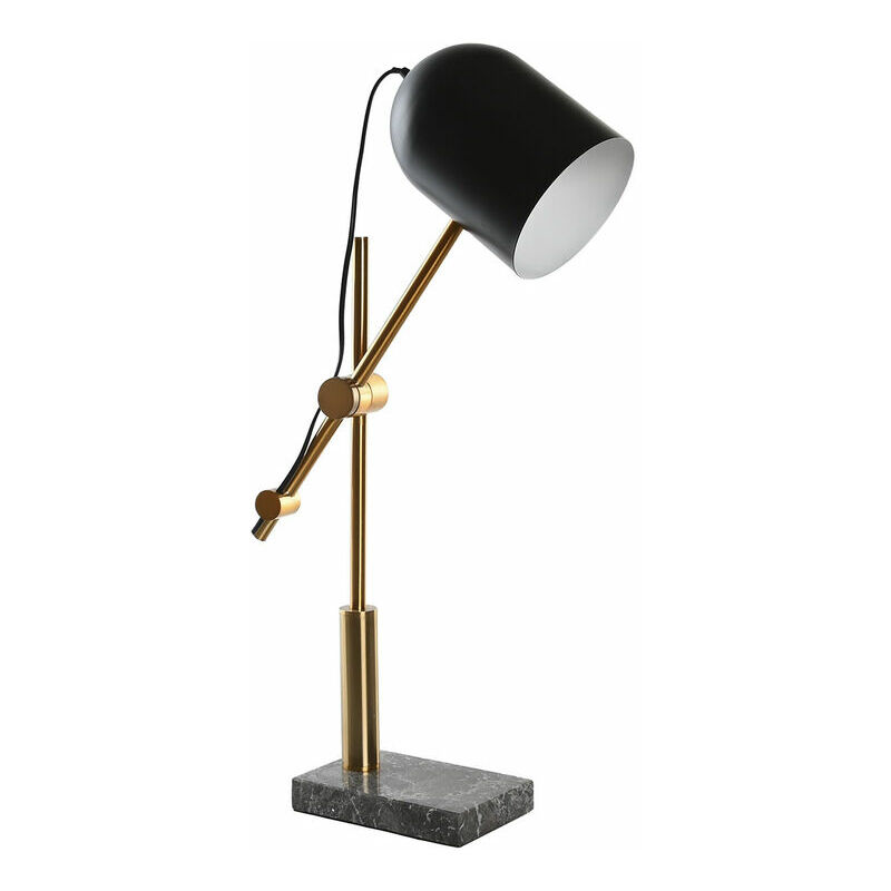 Image of Lampada da tavolo Dkd Home Decor Nero Grigio Dorato Metallo 60 w 220 v 45 x 45 x 70 cm