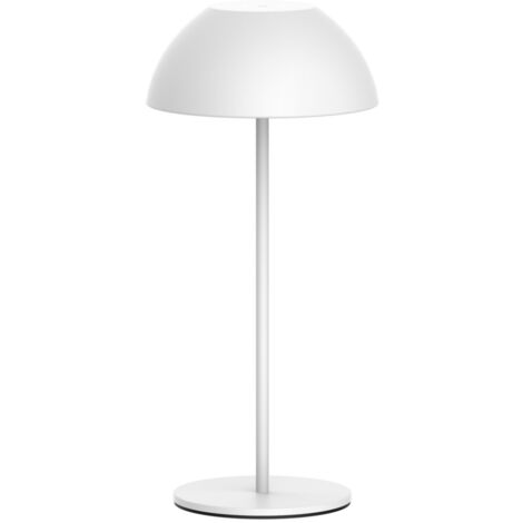 Lampada da tavolo esterno bianca LED 1,8W USB-C IP44