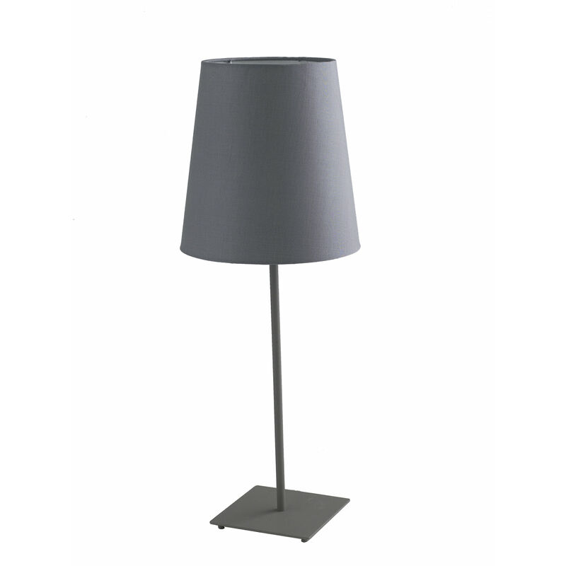 Image of Tft Home Furniture - Lampada da tavolo hills grigio